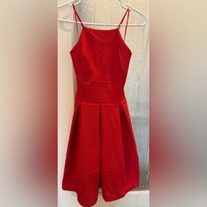 Twik Red Midi Dress